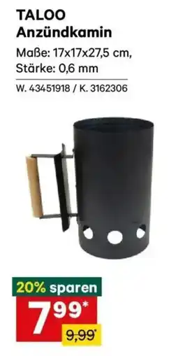 Lagerhaus TALOO Anzündkamin Angebot