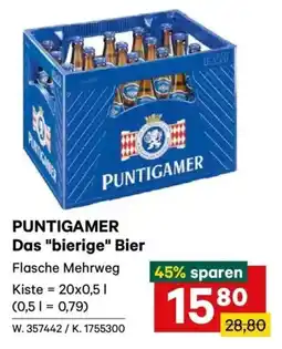 Lagerhaus PUNTIGAMER Das "bierige" Bier Angebot