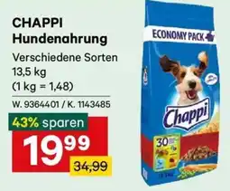 Lagerhaus CHAPPI Hundenahrung Angebot
