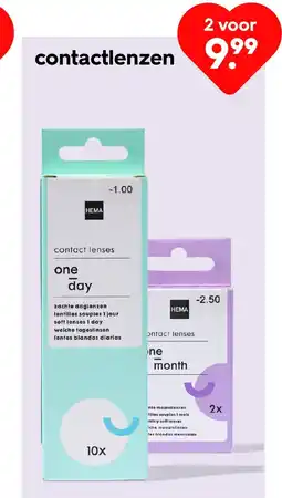 HEMA Contactlenzen Angebot