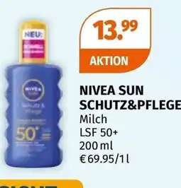 Müller Nivea sun schutz&pflege Angebot