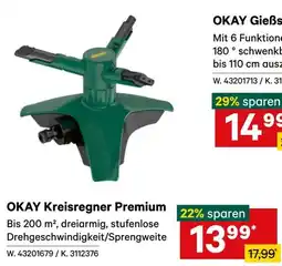 Lagerhaus OKAY Kreisregner Premium Angebot