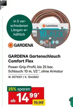 Lagerhaus GARDENA Gartenschlauch Comfort Flex Angebot