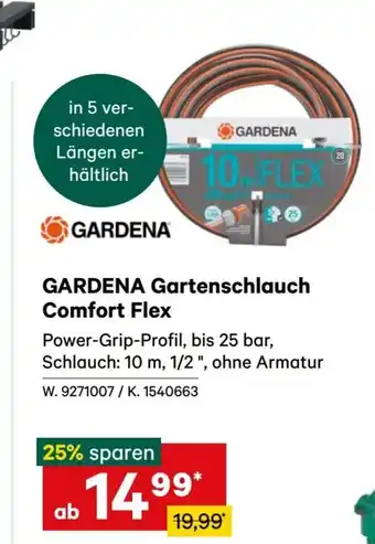 GARDENA Gartenschlauch Comfort Flex