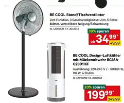 Lagerhaus Be cool stand/tischventilator Angebot