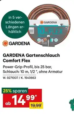 Lagerhaus GARDENA Gartenschlauch Comfort Flex Angebot
