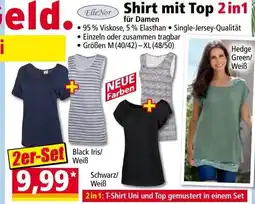 Norma Shirt mit Top 2in1 Angebot