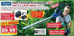 Norma Scheppach akku-teleskop-heckenschere 20v inkl. 2 x 2,0ah akkus c-phs410-x Angebot