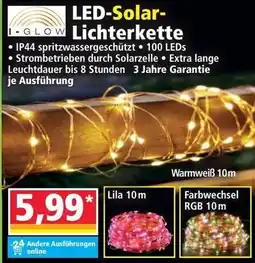 Norma LED-Solar-Lichterkette Angebot