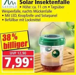 Norma Solar Insektenfalle Angebot