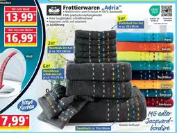 Norma Frottierwaren Adria Angebot