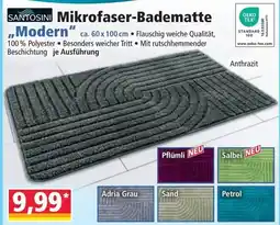 Norma SANTOSINI Mikrofaser-Badematte Modern Angebot