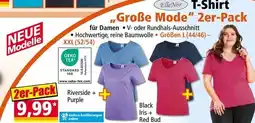 Norma Elle Nor T-Shirt Große Mode 2er-Pack Angebot