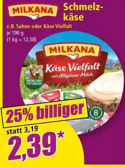 Norma Schmelz- käse Angebot