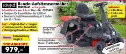 Norma Benzin-Aufsitzrasenmäher Angebot