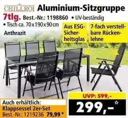 Norma CHILLROI Aluminium-Sitzgruppe Angebot