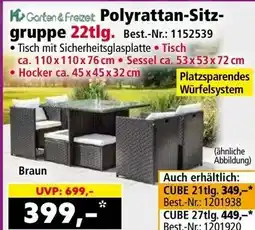 Norma Garten & Freizeit Polyrattan-Sitz- gruppe Angebot