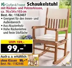 Norma Garten & Freizeit Schaukelstuhl Angebot