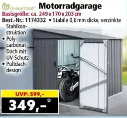 Norma GreenYard Motorradgarage Angebot