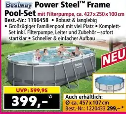 Norma Bestway Power Steel™ Frame Pool-Set Angebot
