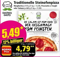 Norma Traditionelle Steinofenpizza Angebot
