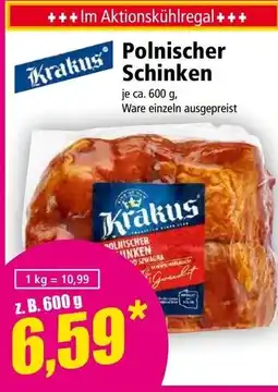 Norma Polnischer Schinken Angebot