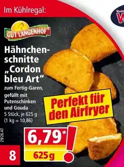 Norma Hähnchen- schnitte Cordon bleu bleu Art" Angebot