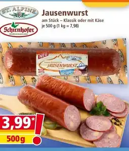 Norma ST. ALPINE Jausenwurst Angebot
