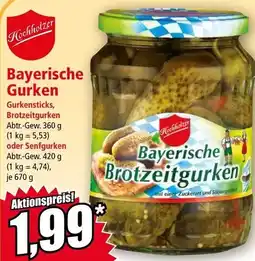 Norma Bayerische Gurken Angebot