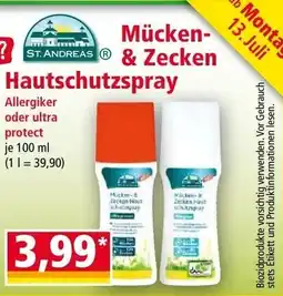 Norma Mücken- & Zecken Hautschutzspray Angebot