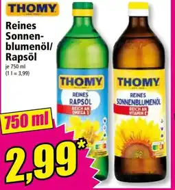 Norma Reines Sonnen- blumenöl/ Rapsöl Angebot