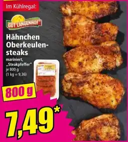 Norma Hähnchen Oberkeulen- steaks Angebot