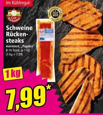 Norma Schweine Rücken- steaks Angebot
