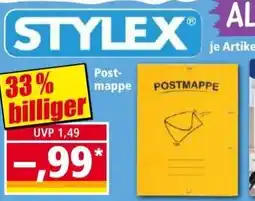 Norma Postmappe Angebot