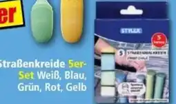 Norma Straßenkreide 5er- Set Weiß, Blau, Grün, Rot, Gelb Angebot