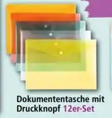 Norma Dokumententasche mit Druckknopf 12er-Set Angebot