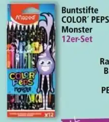 Norma Buntstifte COLOR PEPS Monster 12er-Set Angebot