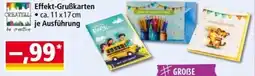 Norma Effekt-Grußkarten Angebot