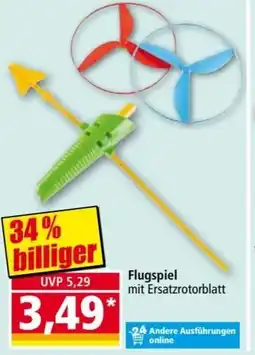 Norma Flugspiel mit Ersatzrotorblatt Angebot