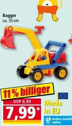 Norma Bagger ca. 35 cm Angebot