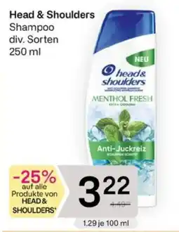 Bipa Head & Shoulders Shampoo Angebot