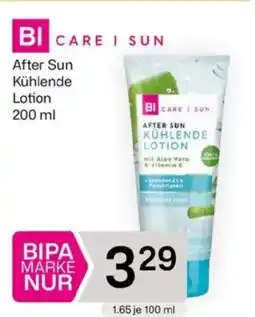 Bipa BI CARE I SUN After Sun Kühlende Lotion Angebot