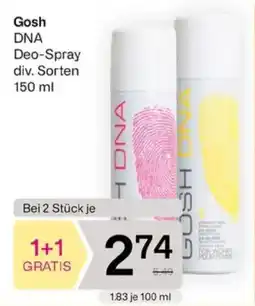 Bipa Gosh DNA Deo-Spray Angebot