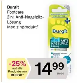 Bipa Burgit Footcare Angebot