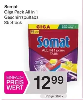 Bipa Somat Giga Pack All in 1 Angebot