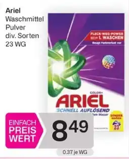 Bipa Ariel Waschmittel Angebot