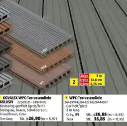 Bauhaus WPC-Terrassendiele Angebot