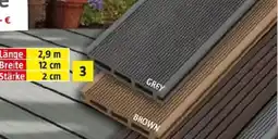 Bauhaus WPC-Terrassendiele DECKING Angebot