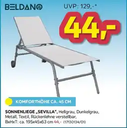 Möbelix Sonnenliege sevilla Angebot