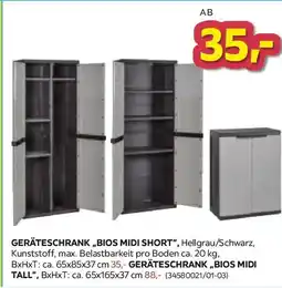 Möbelix Geräteschrank bios midi short Angebot